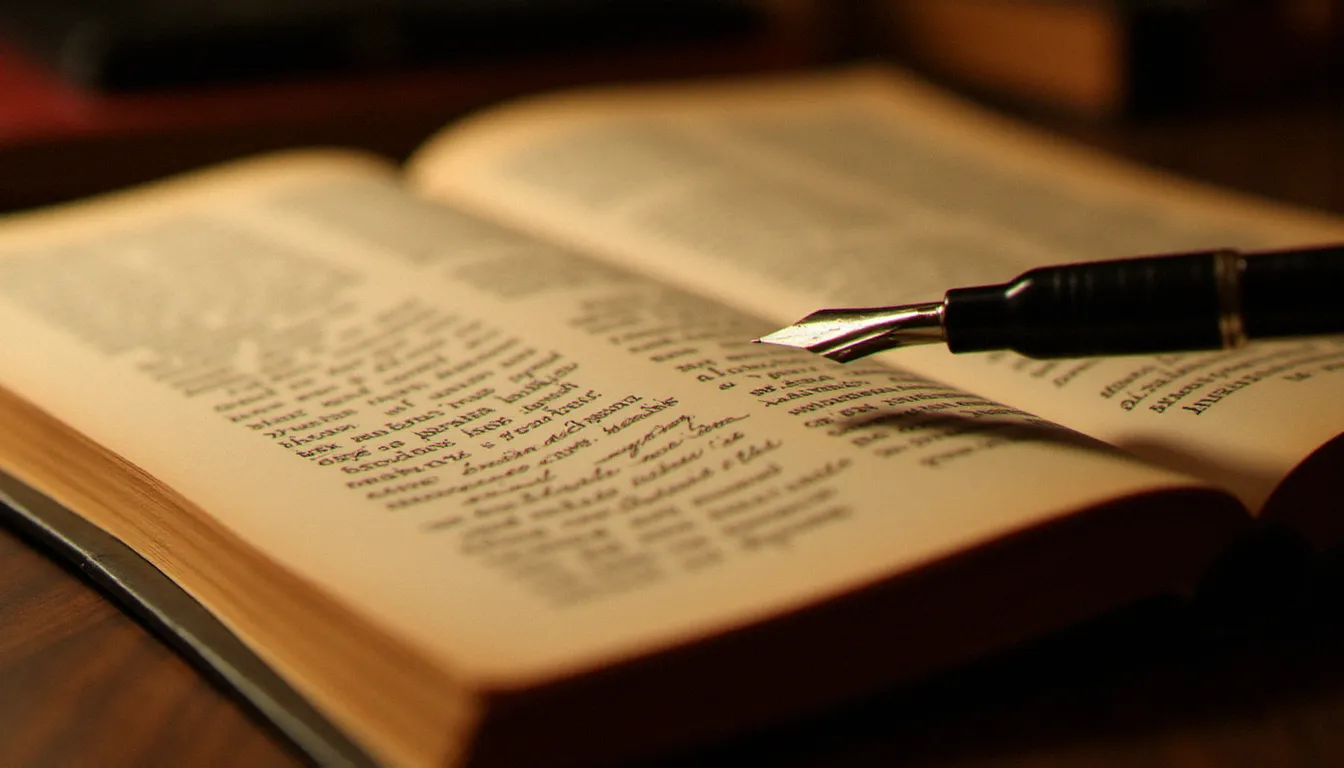 Livre ouvert avec annotations manuscrites évoquant la réflexion sur la soumission consentie développée par Anne Larue dans ses ouvrages académiques