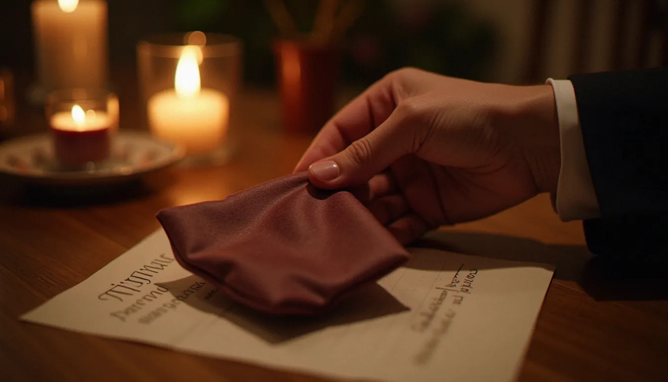 Échange de note et d'objet lors de l'accueil dans un club bdsm